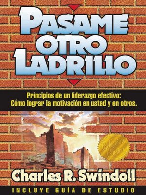 cover image of Pásame otro ladrillo